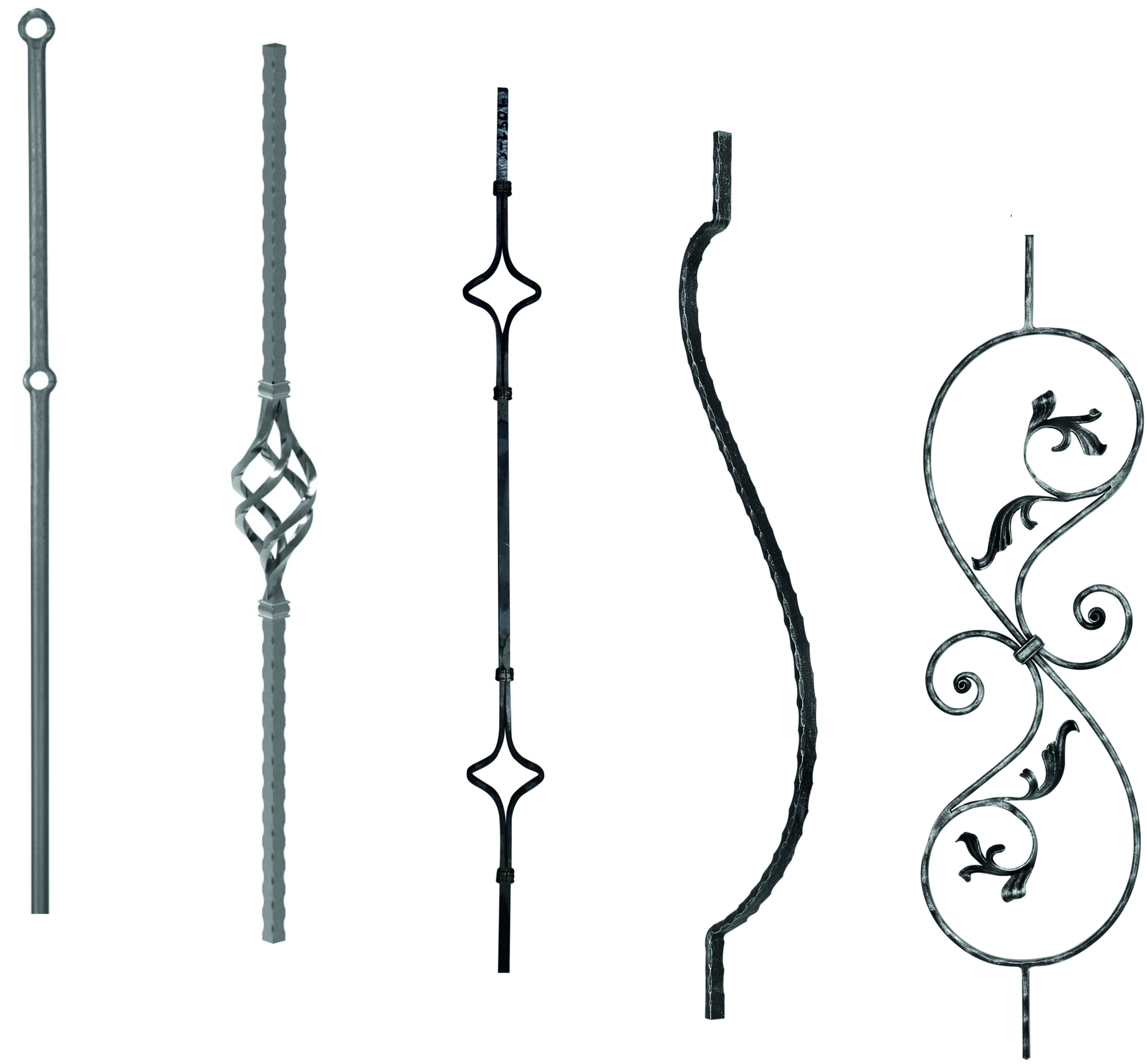 Stäbe für Geländer und Zäune