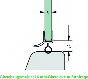 Wasserabweisprofil Art.-Nr. 46840676