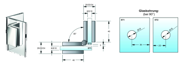 Winkelverbinder Flamea+ Art.-Nr. 46171ff