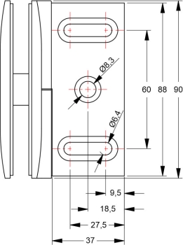 Winkelverbinder Pontere Art.-Nr. 46075ff