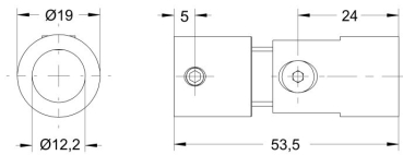 Preview: Wandanschluss verstellbar Art.-Nr. 47466322