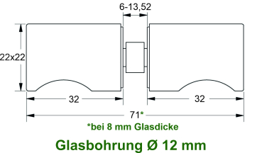 Duschtürknopf Art.-Nr. 46313ff