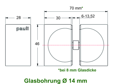 Duschtürknopf Art.-Nr. 46331ff