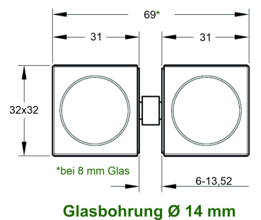 Duschtürknopf Art.-Nr. 46360ff