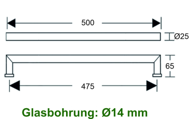 Duschtürgriff / Handtuchhalter Art.-Nr. 47268816