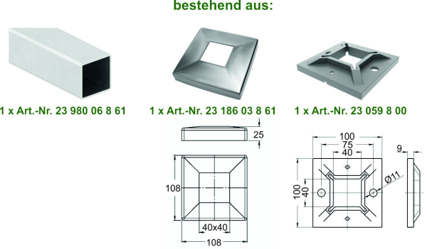 Pfosten Art.-Nr. 24010861