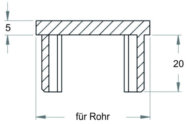 Endkappe Art.-Nr. 26656ff