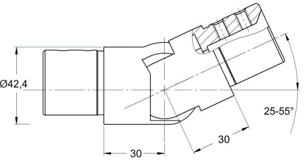 Rohrverbinder aufsteigend Art.-Nr. 36778ff