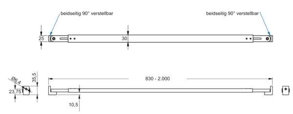 Stabilisierungsstange Art.-Nr. 46491ff