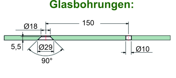 Duschtürgriff Art.-Nr. 43145ff