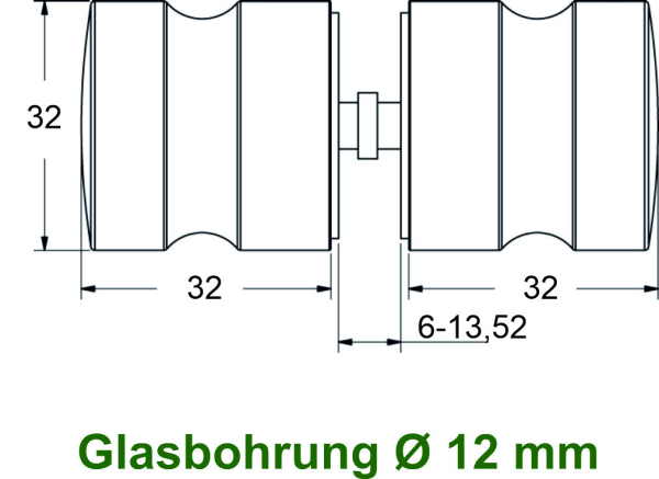 Duschtürknopf Art.-Nr. 46306ff