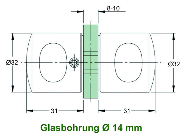Duschtürknopf Art.-Nr. 47237ff
