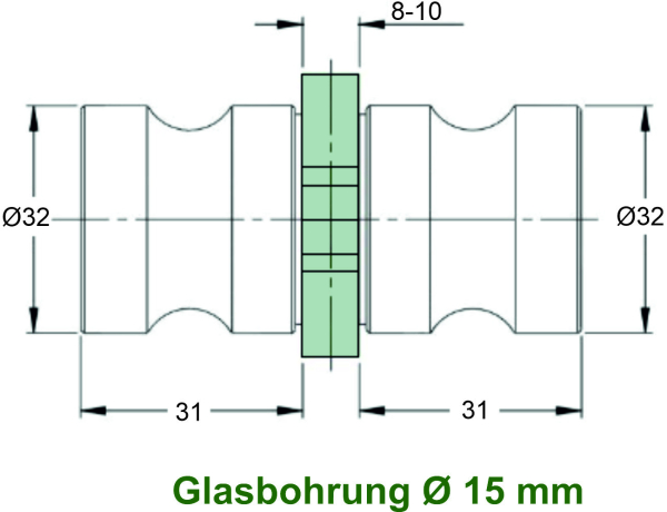 Duschtürknopf Art.-Nr. 47239816