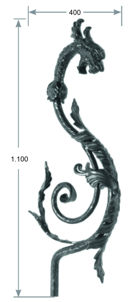 Drachenpfosten Art.-Nr. 2700301400