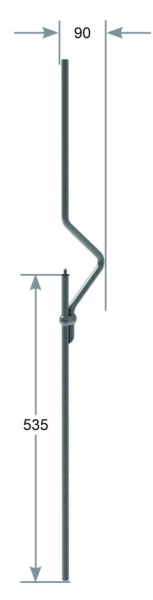 Zierstab Ø 12 mm Art.-Nr. 2700803400