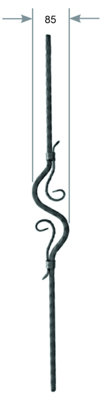 Zierstab 12 x 12 mm Art.-Nr. 2900510400