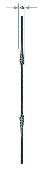 Zierstab 12 x 12 mm Art.-Nr. 2900572400