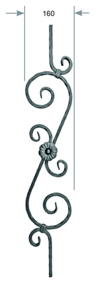 Zierstab 12 x 12 mm Art.-Nr. 2900582400