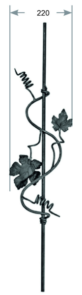 Zierstab Ø 12 mm Art.-Nr. 2900634400